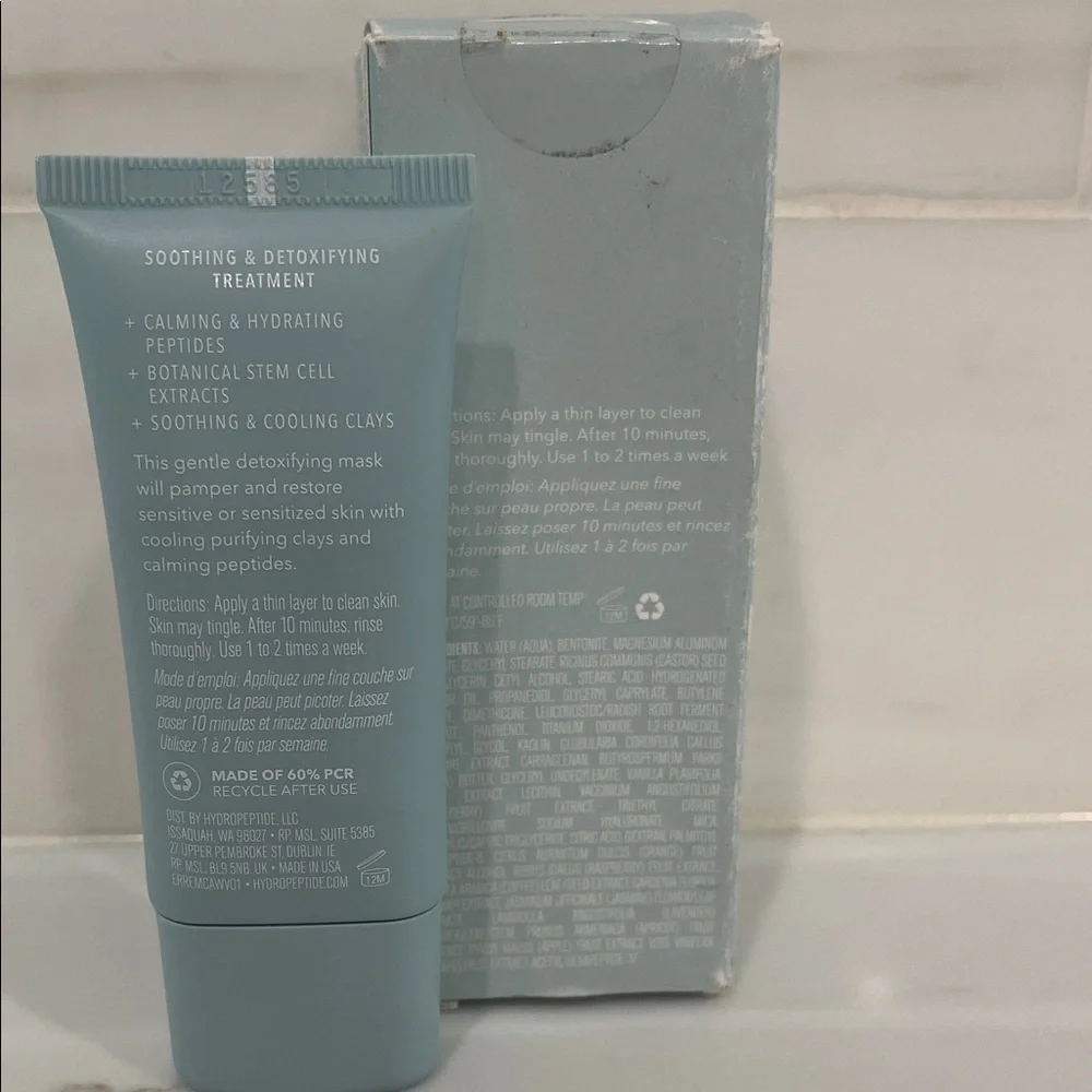 HydroPeptide Calming Mask in Soft Blue - Picture 9 of 10